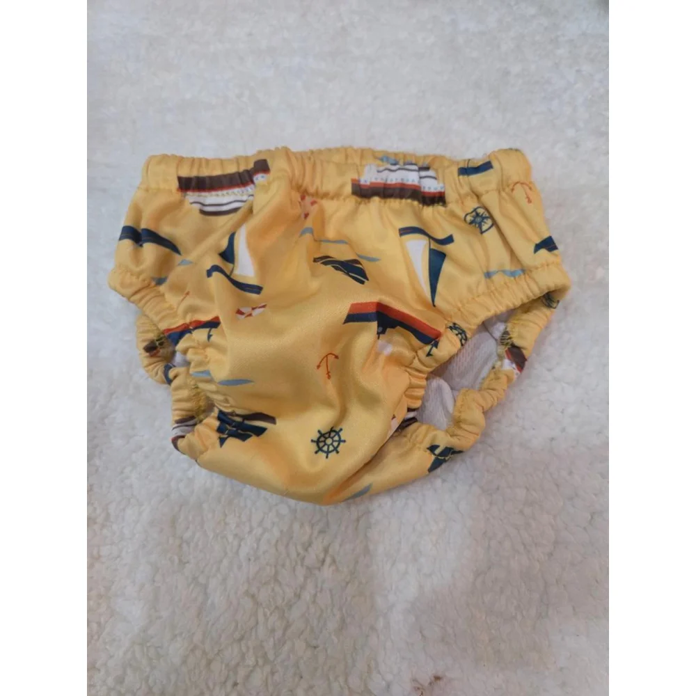 Lot of Baby Swim Diapers 3 different sizes‎ Blue Yellow Green